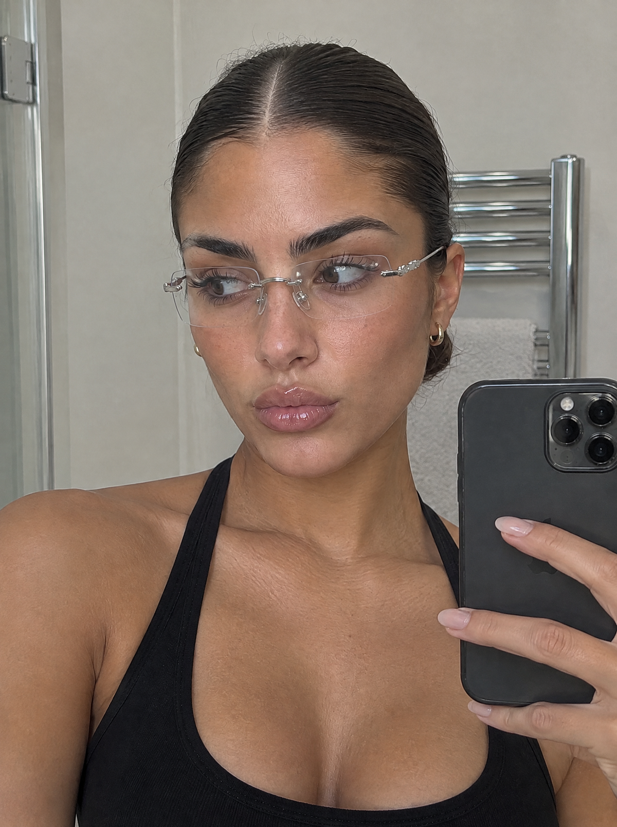 OOAK glasses worn
